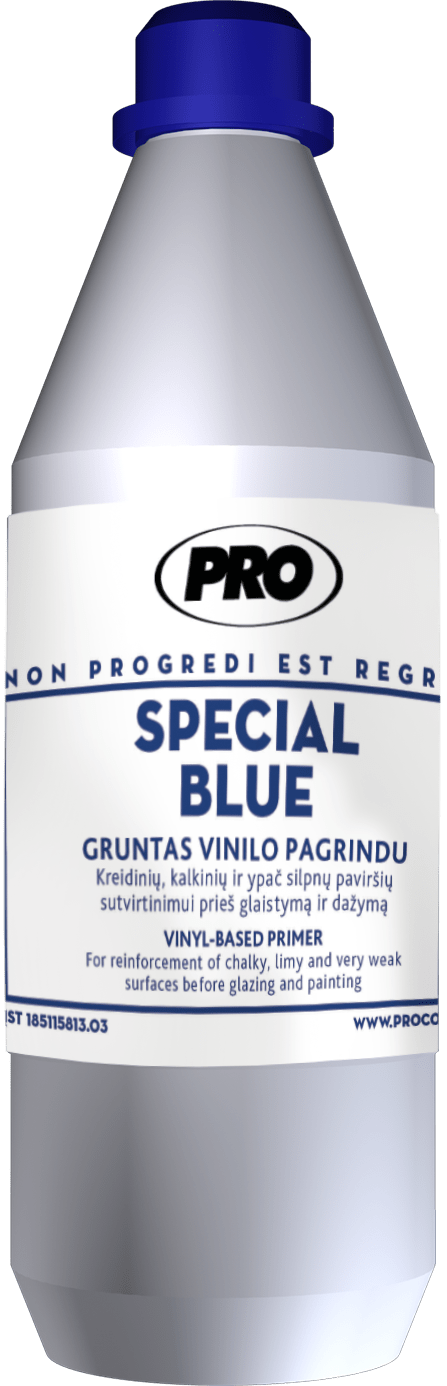 GRUNTAS VINILO PAGRINDU SPECIAL BLUE 1l
