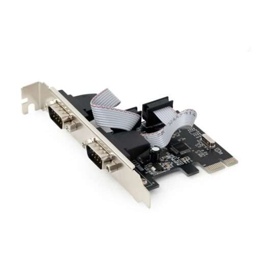 Adapteris GEMBIRD SPC-22 Gembird PCI Express card more  2x serial (low profile)