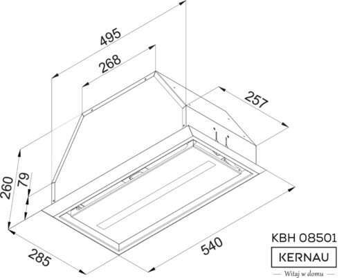 Gartraukis Kernau KBH 08501 X