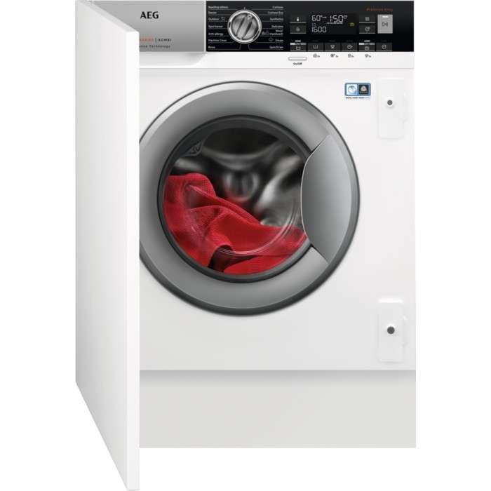 Įmontuojama skalbimo mašina-džiovyklė AEG L8WBE68SI