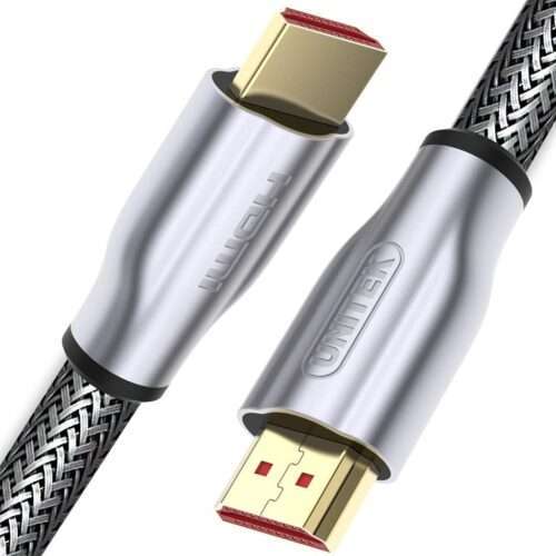 Kabelis UNITEK Y-C140RGY HDMI cable 5 m HDMI Type A (Standard) Silver