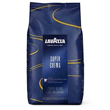 Kava pupelėmis Lavazza Super Crema Espreso 1kg
