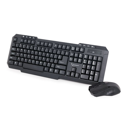 Klaviatūra Keyboard + mouse Set membrane GEMBIRD KBS-WM-02 (USB 2.0