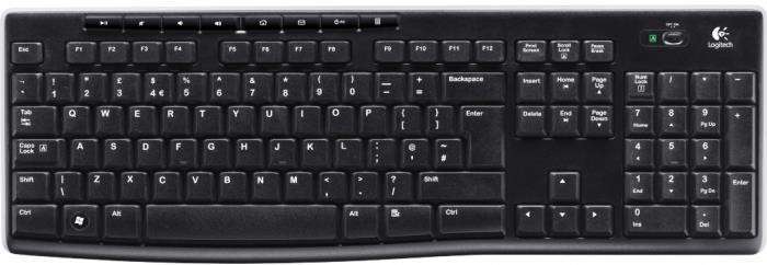 Klaviatūra LOGITECH WIRELESS KEYBOARD K270 INT