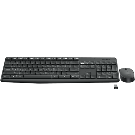 Klaviatūra Logitech MK235 920-007931 ( Gray )
