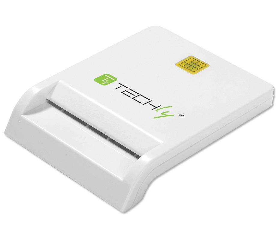 Kortelių skaitytuvas TECHLY 029150 Techly Compact USB 2.0 Smart card reader