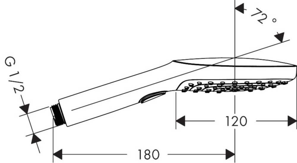 Rankinis dušas Hansgrohe Raindance Select E 26520000