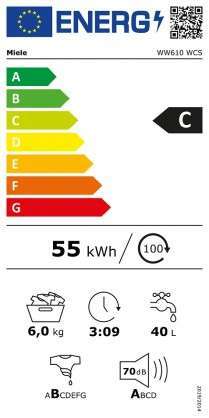 Skalbimo mašina Miele WW610 WCS