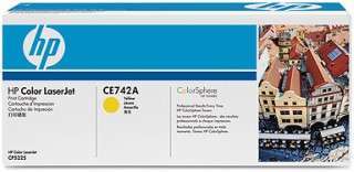 HP Toner CE742A yellow Color LaserJet CP5225 7300 pages