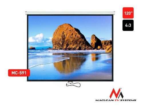 Projection screen Maclean  MC-591 (Wall