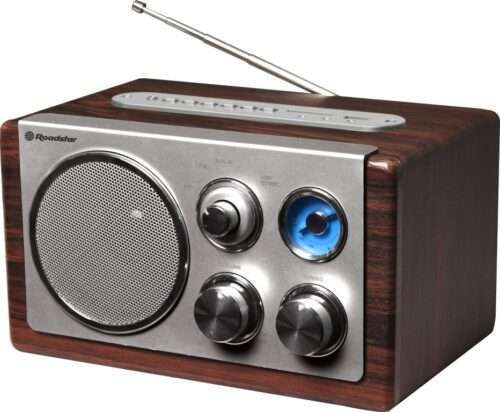 Roadstar HRA-1345US Portable Analog Wood