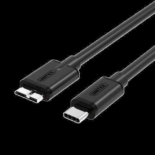 UNITEK Y-C475BK USB cable 1 m USB 3.2 Gen 1 (3.1 Gen 1) USB C Micro-USB B Black