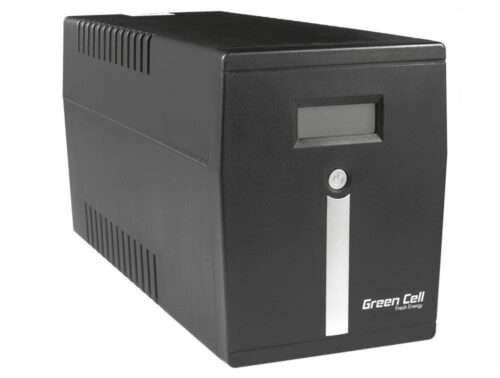 Green Cell UPS05 uninterruptible power supply (UPS) Line-Interactive 3 kVA 1200 W 5 AC outlet(s)