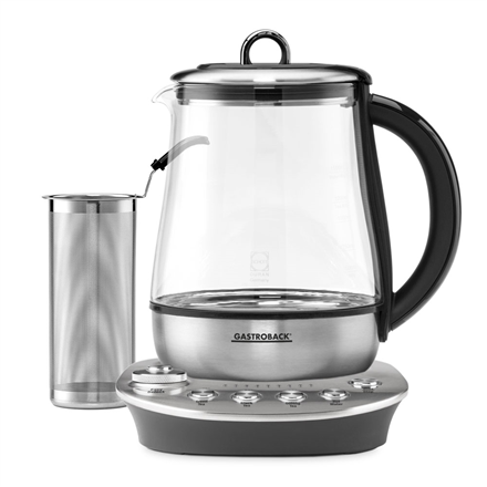 Gastroback Kettle Design Tea Aroma Plus With electronic control