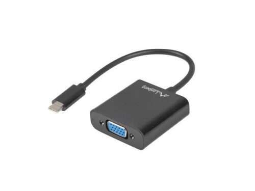 Adapter Lanberg AD-UC-VG-01 (USB 3.1 type C M - D-Sub (VGA) F