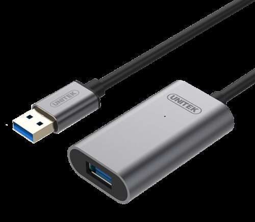 UNITEK Y-3005 USB cable 10 m USB 3.2 Gen 1 (3.1 Gen 1) USB A Grey