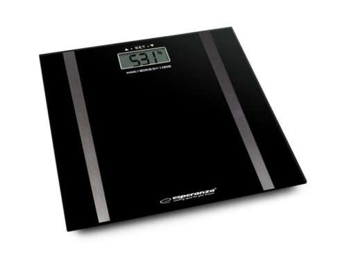 Weighing scale bathroom Esperanza SAMBA EBS018K (black color)