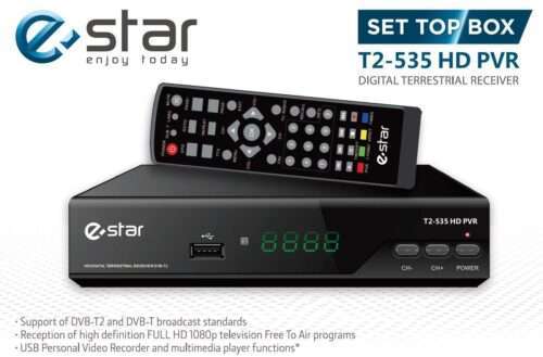 eSTAR DVBT2 535 HD Black