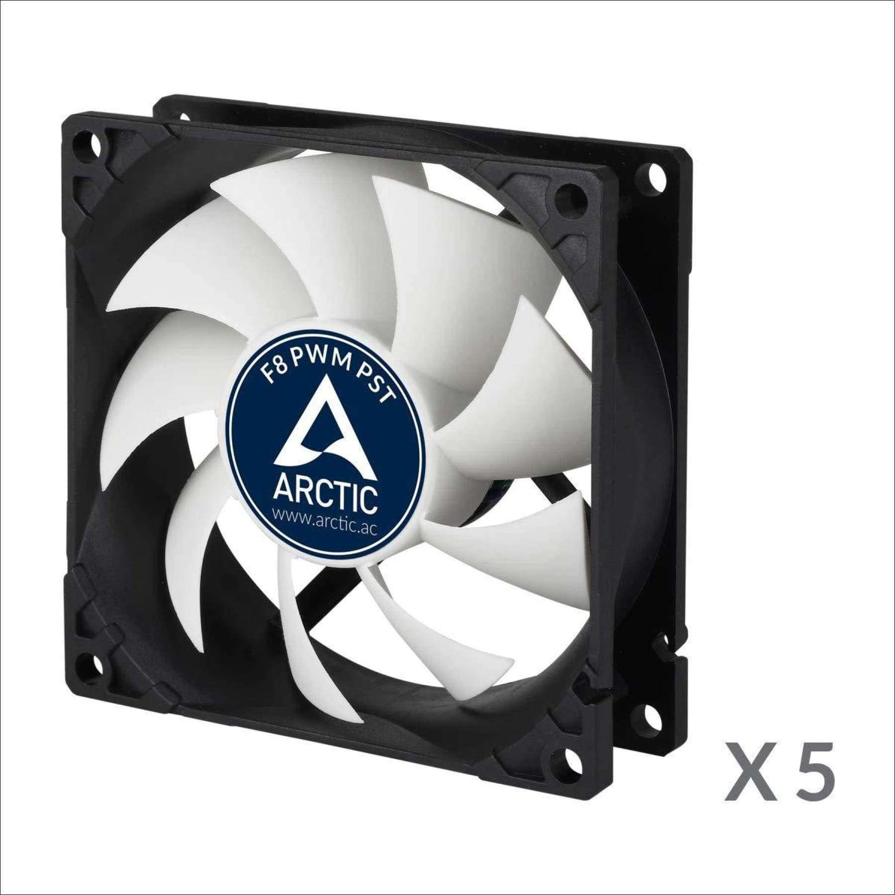 ARCTIC F8 PWM PST - 80 mm PWM PST Case Fan Computer case 8 cm Black