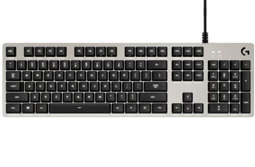 LOGITECH G413 Mechanical Gaming Keyboard SILVER (US) INTNL