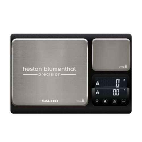 Salter 1049A HBBKDR Heston Blumenthal Precision Dual Platform Digital Kitchen Scales