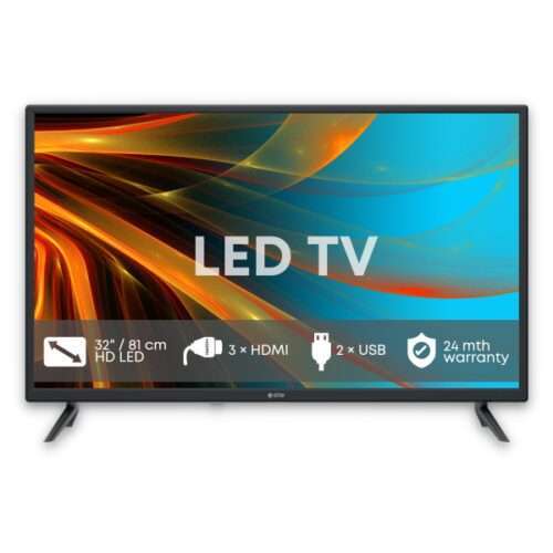 eSTAR LED TV 32"/81cm LEDTV32R1T2 Black