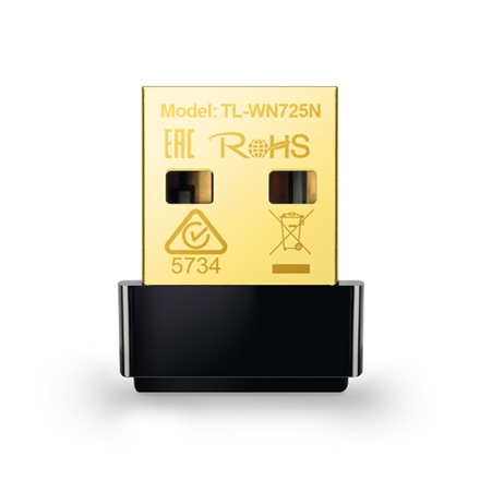 TP-LINK N150 WLAN Nano USB Adapter 802.11b/g/n USB 2.0 Port Software-WPS