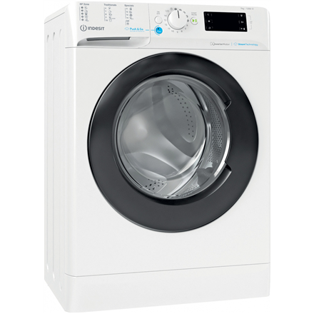 INDESIT Washing machine BWSE 71295X WBV EU Energy efficiency class B